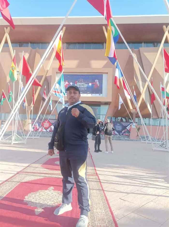 محافظ لحج يستقبل المدرب الدولي الملاكم علي الشتاء الصبيحي