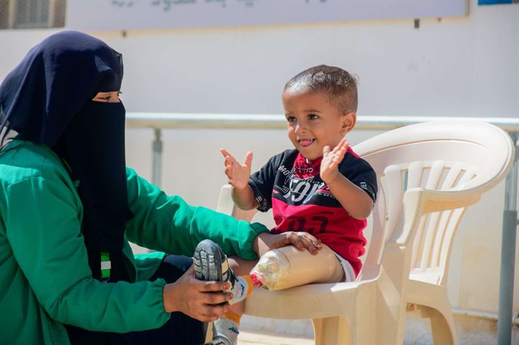 مركز الاطراف الصناعية بسيئون يواصل استقبال وتقديم الخدمات المجانية للمواطنين