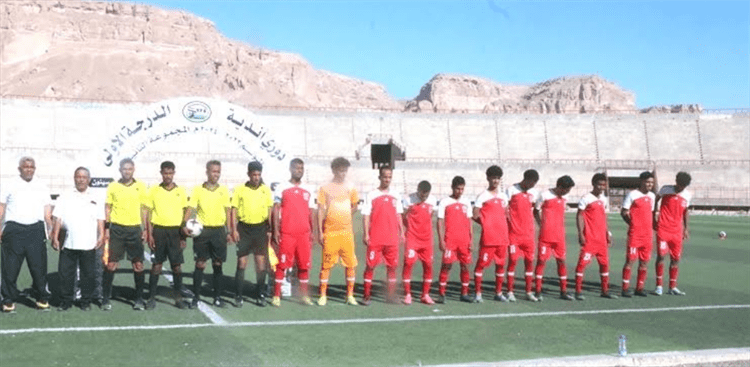 في افتتاحية مباريات اندية الدرجة الأولى.. تجمع سيئون  حضر فحمان وغاب طليعة تعز