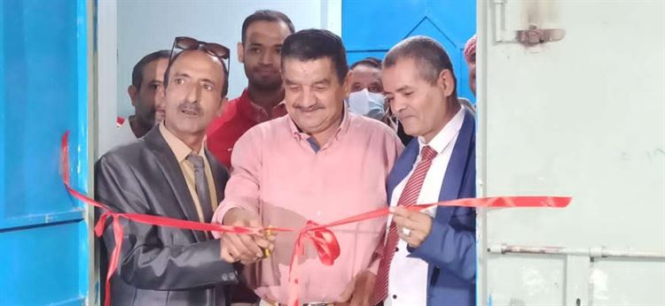 افتتاح الصالة الرياضية في مستشفى الامراض الصحية والنفسية بعدن