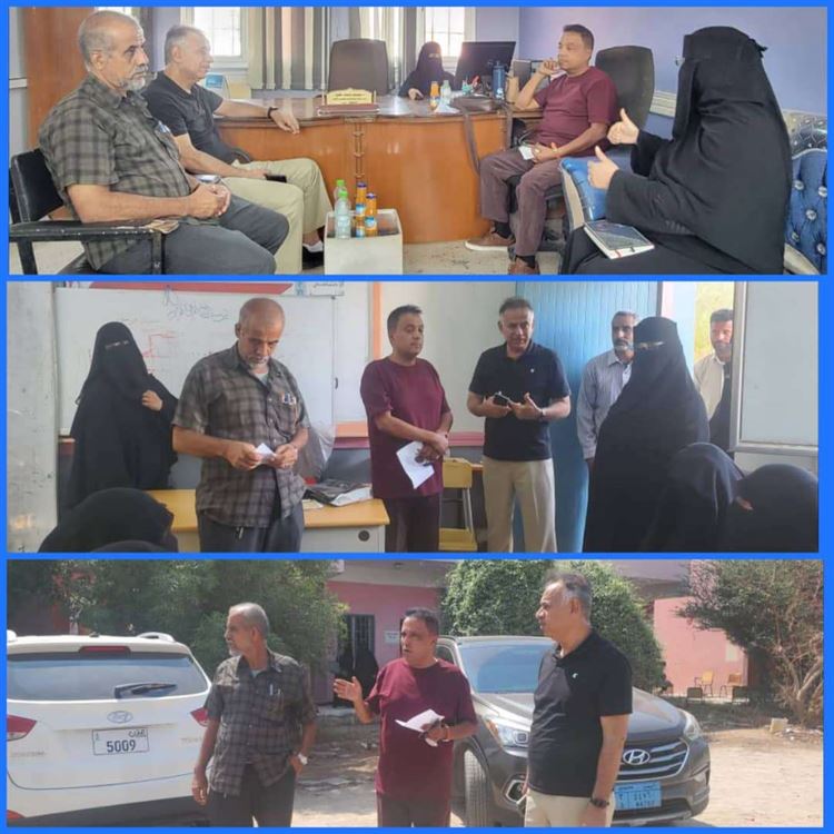 الجاوي يزور المقبلي ويطلع على النشاط المتجدد للإدارة العامة لمحو الأمية وتعليم الكبار في عدن