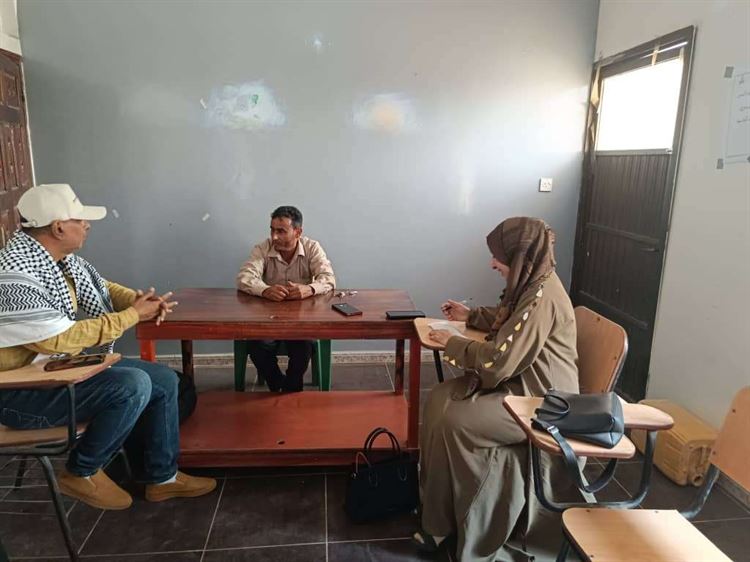 نائب المنسق العام للمنظمات الدولية بأبين يلتقي برئيس مجلس الادارة لشركة جيم شيد لتطوير الاعمال