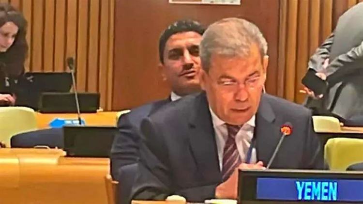 مندوب اليمن في الأمم المتحدة يدين مجدداً العد،وان الإسر،ائيلي على غ،زة