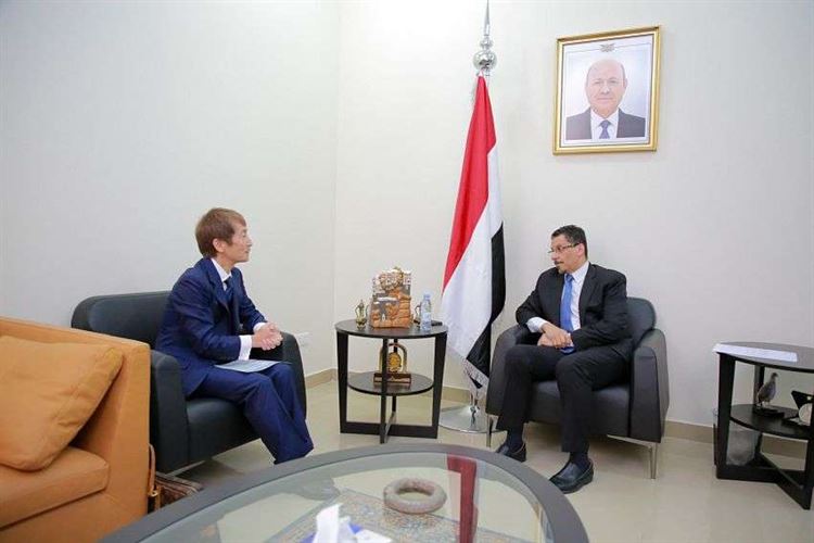 وزير الخارجية يبحث مع القائم بأعمال السفارة اليابانية تعزيز العلاقات الثنائية بين البلدين