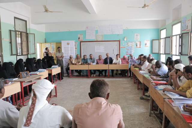 قطاع التدريب والتأهيل بوزارة التربية والتعليم يدشن الدورة التدريبية لمدربي المعلمين الخاصة بنهج القراءة المبكرة للصفوف الأولية 1-3 بمحافظة لحج