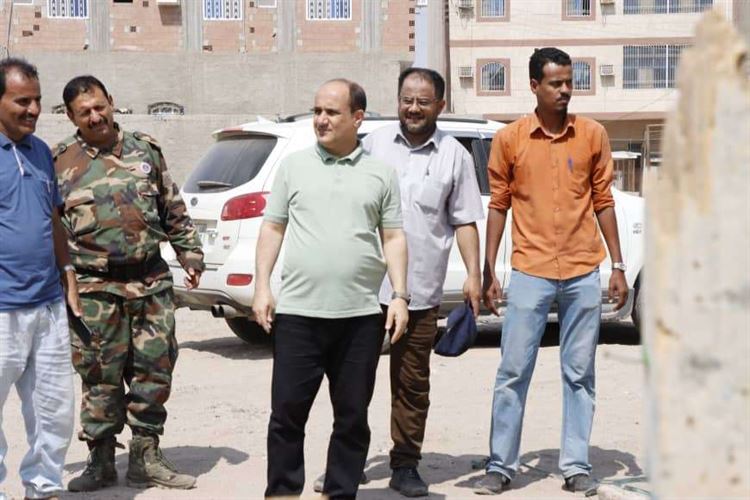 عبود ناجي يتفقد سير العمل ونسبة الإنجاز في عددا من المشاريع بدار سعد