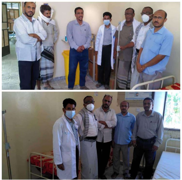 افتتاح قسم زاوية الأرواء لمواجهة وباء الكوليرا بمستشفى حبان بشبوة