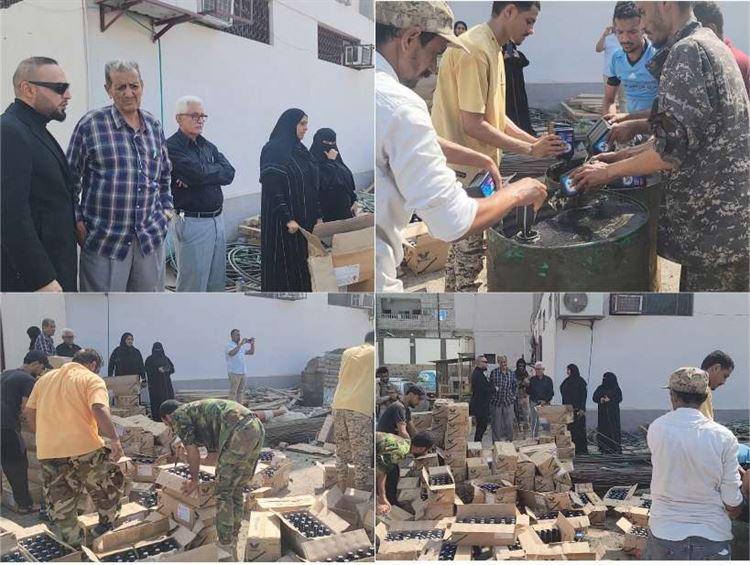 نيابة الصناعة والتجارة تصدر قرار بإتلاف 137 كرتون زيت سم البريك لعدم أكتمال بطاقة البيان من تاريخ أنتاج وأنتهاء