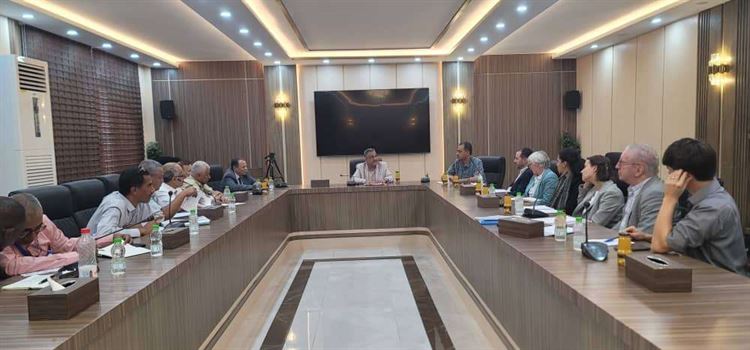 في لقاء الوكيل فريق "الإيفاد" .. بحث مستوى الإنجاز في مشاريع التنمية الزراعية