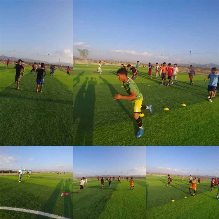 بعد إعلان جهازه الفني الجديد.. نادي العين يعاود تمارين فريقي كرة القدم الأول والشباب