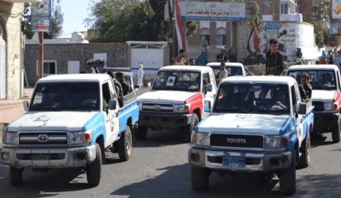 شرطة تعز تلقي القبض على 22 متهما على ذمة 13 قضية جنائية