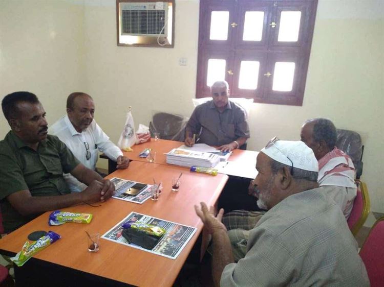 رئيس الهيئة التنفيذية لمؤتمر حضرموت الجامع بالقطن يلتقي ممثلي المكونات السياسية والملتقيات الشبابية