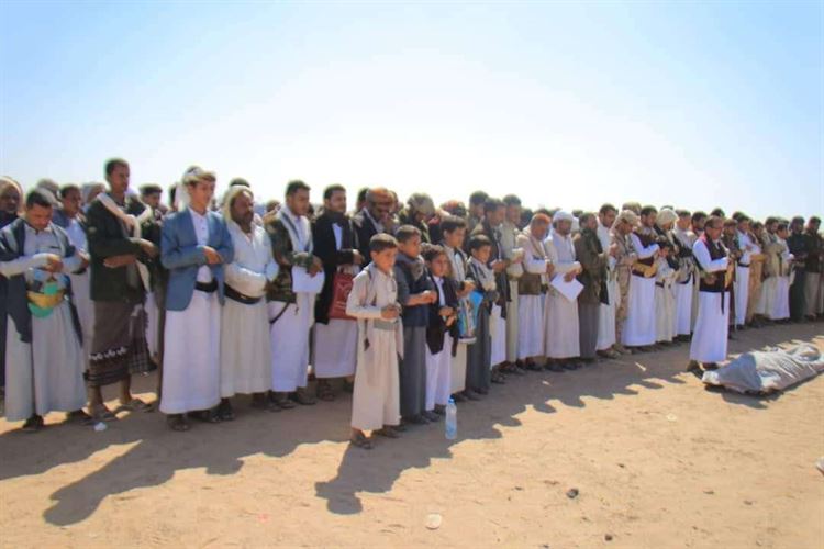 تشييع رسمي وشعبي مهيب لجثمان الشهيد البطل العقيد عبدالفتاح العبيدي في مأرب