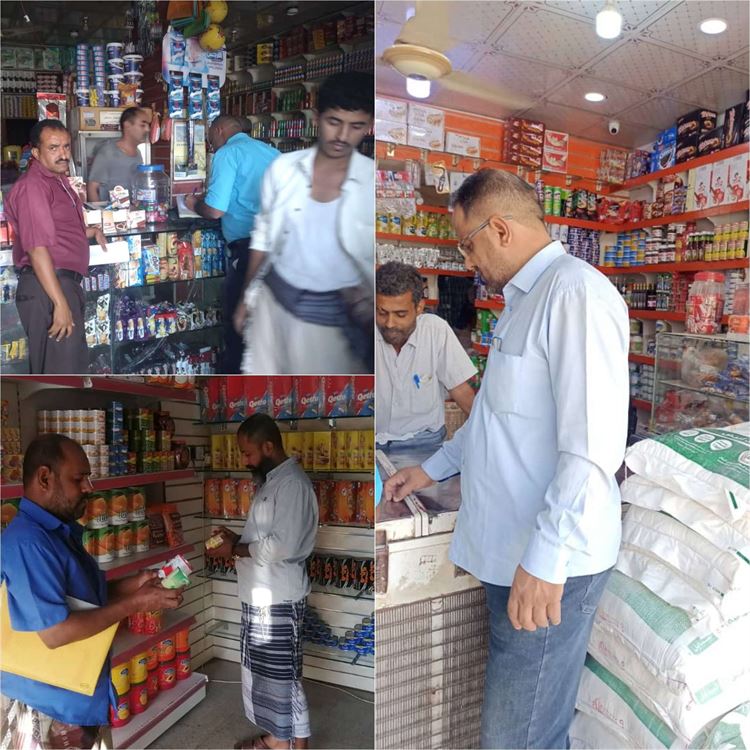 مكتب الصناعة والتجارة بمديرية دار سعد يضبط 14 مخالفة في نزوله الرقابي على المحال التجارية