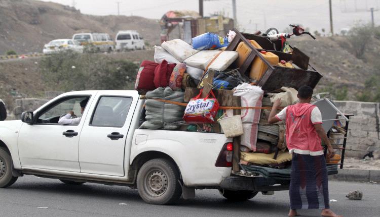 الأمم المتحدة: نزوح نحو 1000 أسرة في اليمن 
