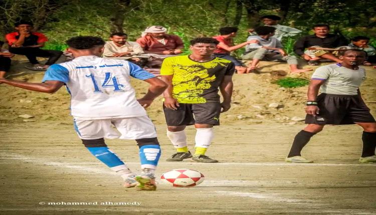 التعادل الإيجابي يسود لقاء الليث الأبيض واللواء الثالث بدوري شُهداء يافع كلد