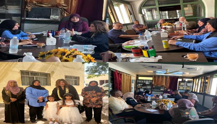 ممثلة الأمم المتحدة للمرأة تزور إتحاد نساء اليمن بعدن