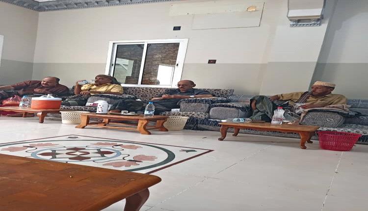 لقاء بمنزل المجيدي يناقش قضايا الصبيحة الجنائية والحيوية