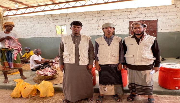 قبيلة ال عون الكثيريه تنفذ اكبر مشروع اضاحي للعام العشرين  في حضرموت