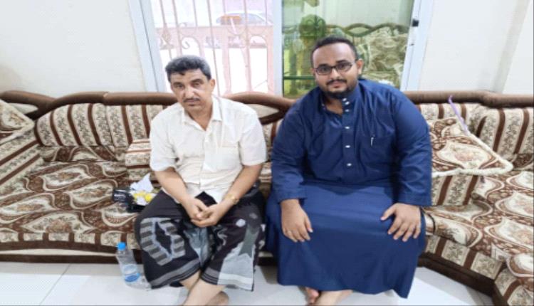 القعشمي  يلتقي بالدكتور فضل الشاعري 
