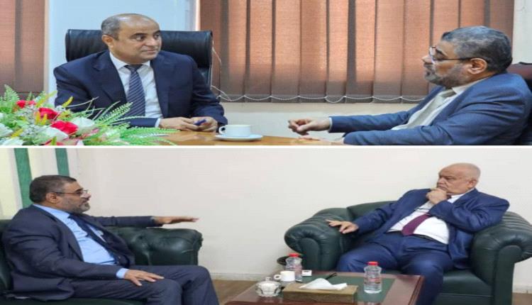 نائب رئيس مجلس النواب يلتقي وزير المالية ويطلع على نشاط الخدمة المدنية