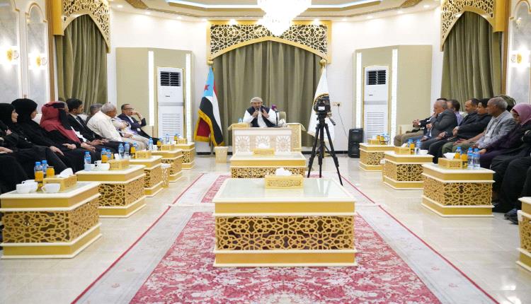 الزبيدي  : لسنا ضد فتح الطرقات والاتهامات الحوثية كتلة من الاكاذيب
