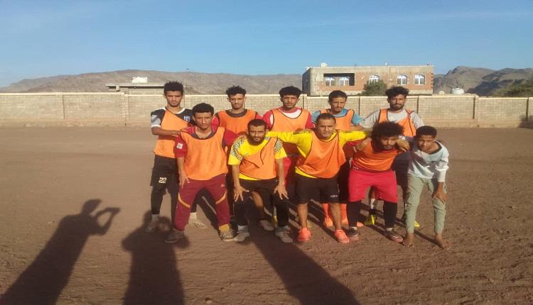 الكواسر يهزم الصقور في  دوري الثمير الرمضاني بردفان .