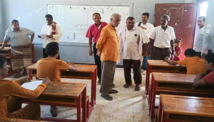 مدير تربية خنفر يتفقد سير الاختبارات النهائية في ثانوية الفقيد بالليل شيخ الرهوي باتيس