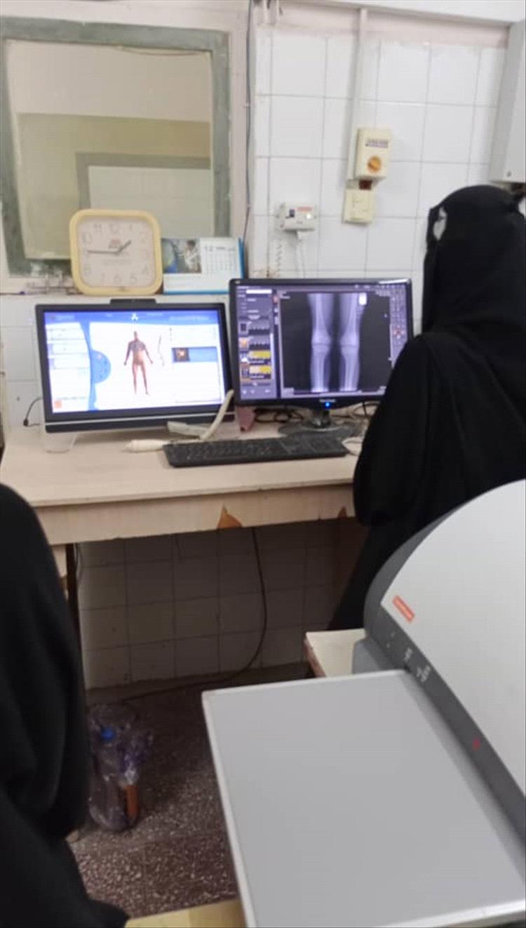 عدن.. مكتب الصحة بصيرة يعلن افتتاح قسم الأشعة الديجيتال في مجمع القطيع الصحي