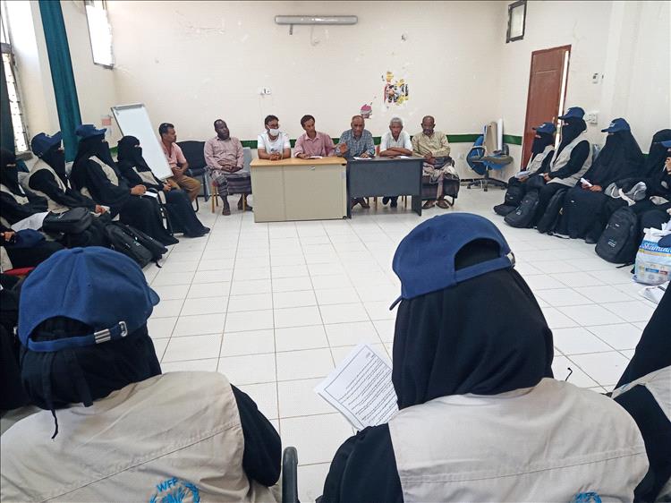 شيخ وباجميل يلتقيان بفريق الحملة الطوعية التوعوية من مرض الحصبة في زنجبار