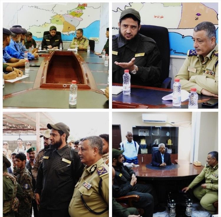 رئيس مصلحة الأحوال المدنية يدشن نظام السجل المدني الإلكتروني في محافظة لحج ويبحث مع قيادة المحافظة سبل دعم وتطوير القطاع