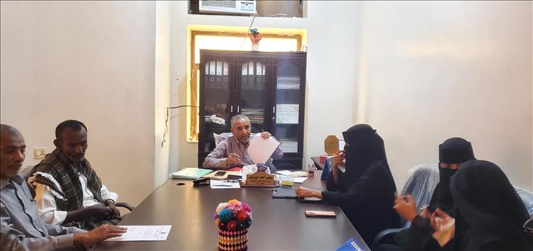 اجتماع مثمر بين مؤسسة تمكين للتنمية المستدامة ومكتب الشؤون الاجتماعية والعمل بأبين