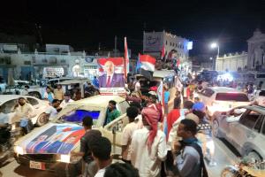 سيئون تشهد مسيرة حاشدة دعا لها شباب الغضب إحياءً للذكرى التاسعة لتحرير الساحل وتأييدا لفعالية حضرموت أولاً