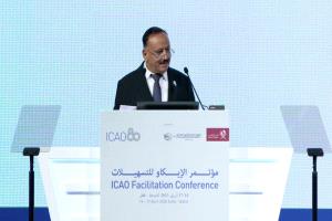 اليمن يشارك بالاجتماع الوزاري رفيع المستوى للمؤتمر الدولي لتسهيل النقل الجوي في قطر