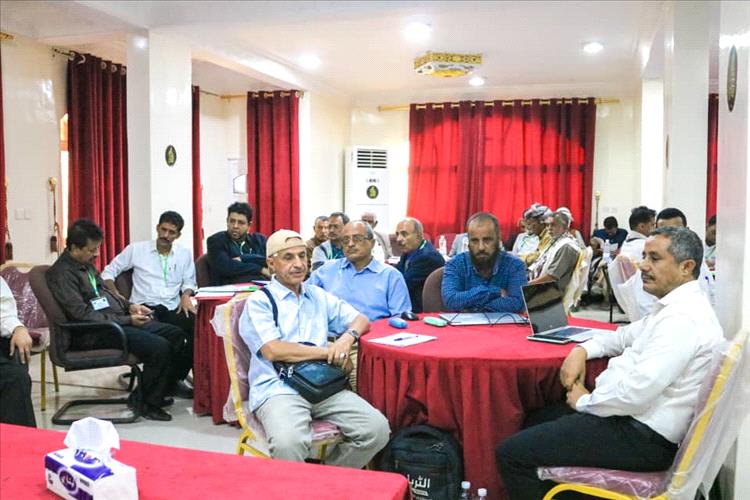 انعقاد الورشة التحضيرية لمشروع تعزيز المرونة المناخية بشبوة .