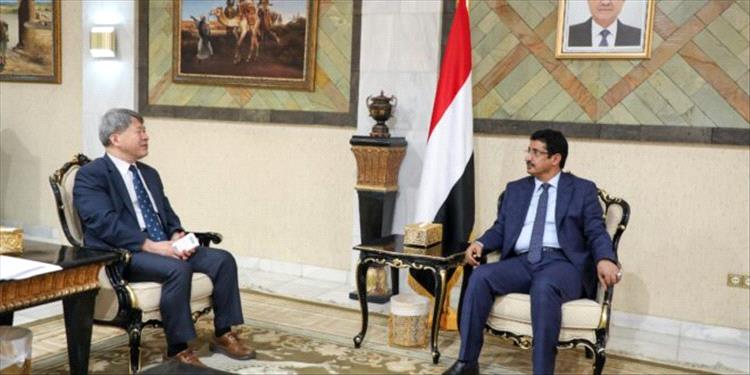 وكيل وزارة الخارجية يبحث مع السفير الكوري سبل تعزيز التعاون الثنائي