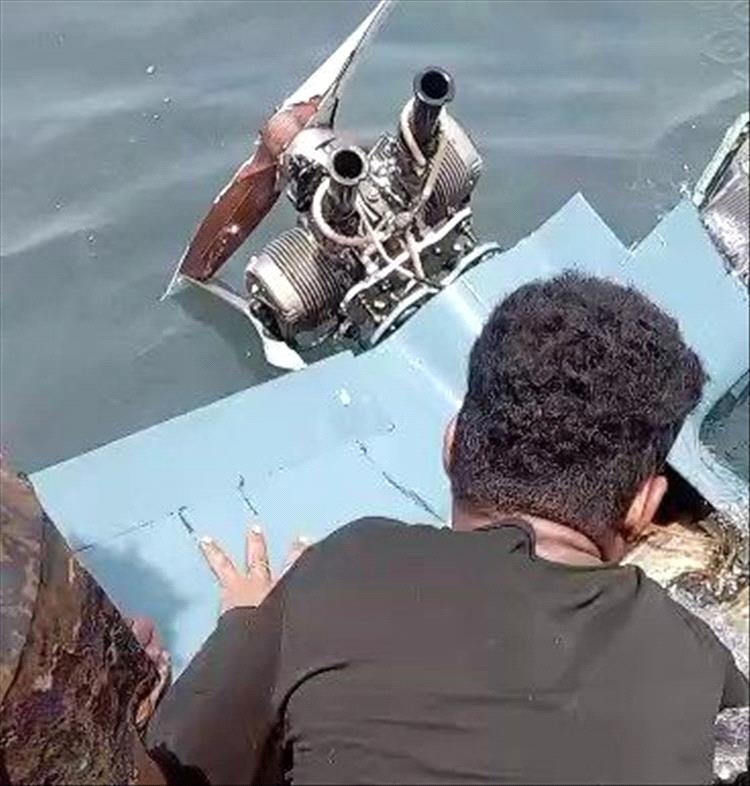 المقاومة الوطنية تحبط هجومًا بمسيرة حوثية مفخخة قرب جزيرة زقر