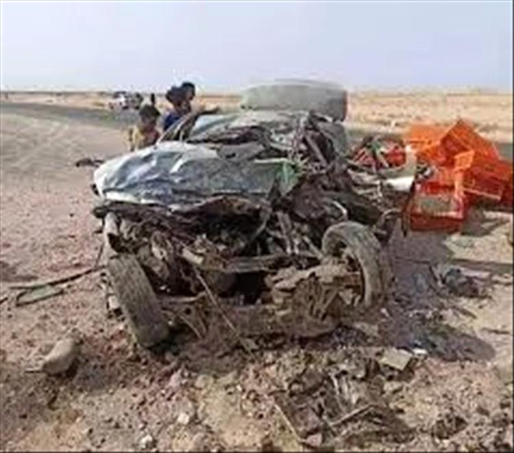 حادثة سير تحصد حياة 7 أشخاص بمحافظة لحج