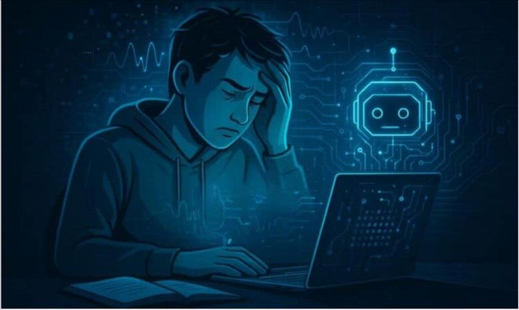 دراسة تحذر من تأثير أدوات الذكاء الاصطناعي على الصحة النفسية للطلاب