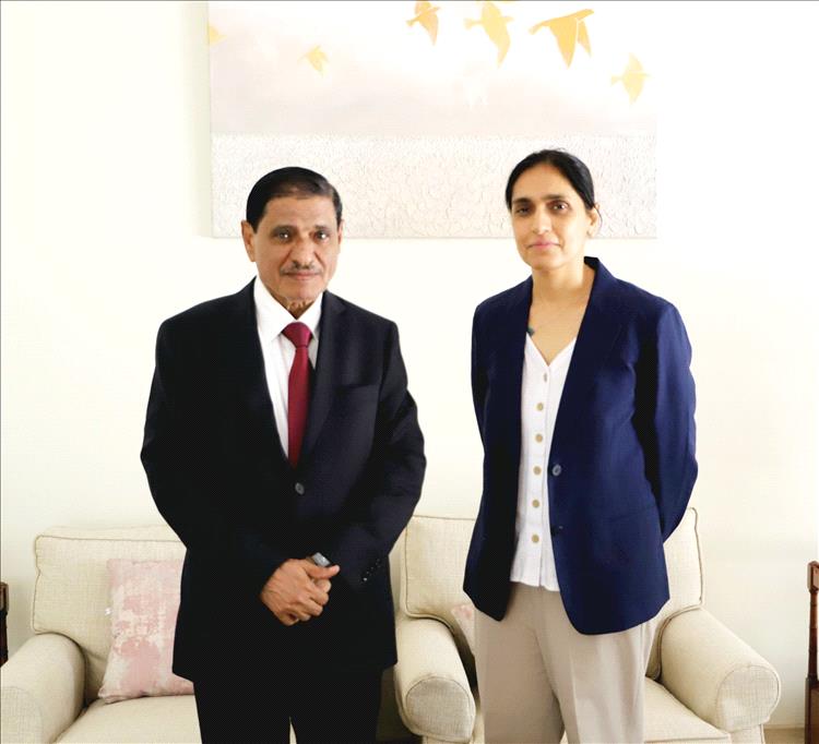 البحسني يستعرض مع سفيرة المملكة المتحدة الأوضاع الراهنة في حضرموت
