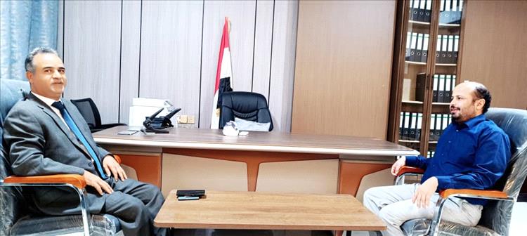 وزير الشؤون القانونية وحقوق الانسان يلتقي السفير الليبي لدى اليمن