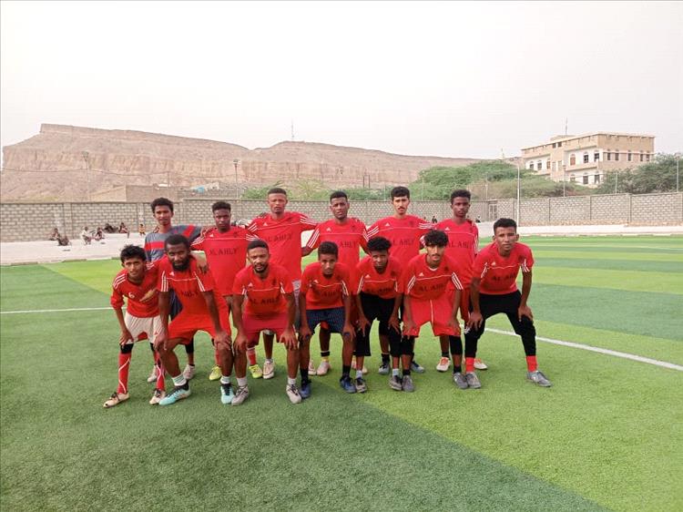 فريق الأهلي يقسو على نظيره النصر في الجولة الثالثة من الدوري التنشيطي بالمحفد