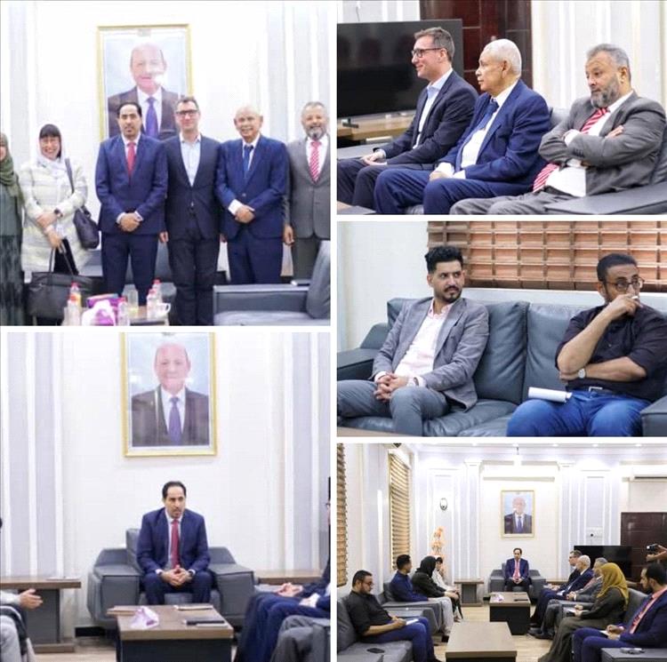 الوزير البكري يبحث مع مؤسسة "فريدريش إيبرت" سبل التعاون المشترك
