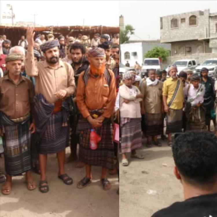 صلح قبلي بين قبيلة المراقشة وآل الجرادمة في مدينة جعار بحضور قبلي كبير