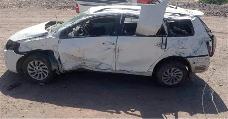 وفاة 4 أشخاص بحادث إنقلاب سيارة في محافظة المهرة