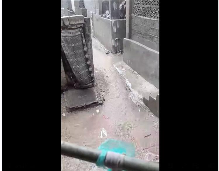 هطول أمطار غزيرة في محافظة لحج
