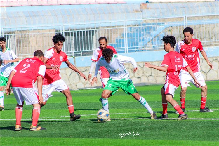 شعب إب يمزق شباك النور في بطولة بيسان الكروية الاولى بتعز