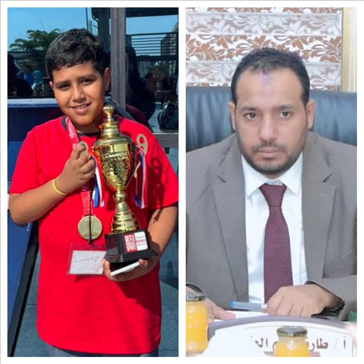وزير التربية يهنئ الطالب سالمين بن مخاشن بالفوز والتأهل إلى كأس العالم للحساب الذهني بالإمارات