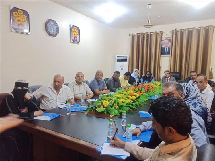 المهندس حديد الماس يفتتح ندوة توعوية نظمتها وزارة الصحة لموظفي الهيئة حول اللوائح الصحية