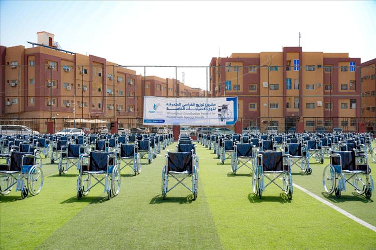 بيور هاندز تدعم ذوي الإعاقة بـ 740 وسيلة مساندة في عدة محافظات يمنية